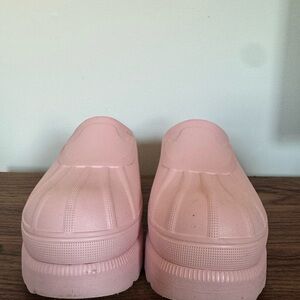 Sorel Pink Platform Clogs
